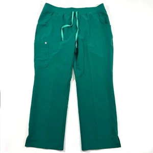 Figs Kade Cargo Scrub Bottom Pants Hunter Green Size XXL Medical Uniform - Picture 1 of 7