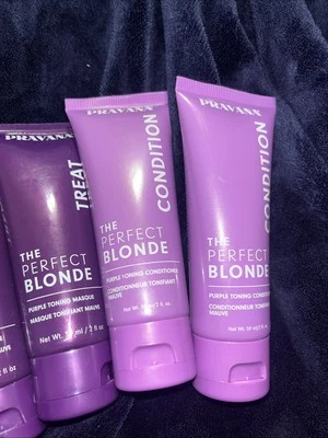 Pravana Treat The Perfect Blonde Roxo e Estado 2 Oz Tamanho de Viagem (muito de 4) - Imagem 1 de 4