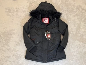 Canada Weather Gear Womens Coat Parka S Black Faux Fur Lined Hood MSRP $255 - Bild 1 von 19