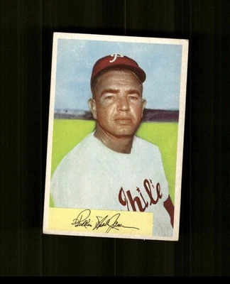 1954 年 Bowman 143 威利·琼斯 POOR #D1,488579 — 第 1/2 张图片