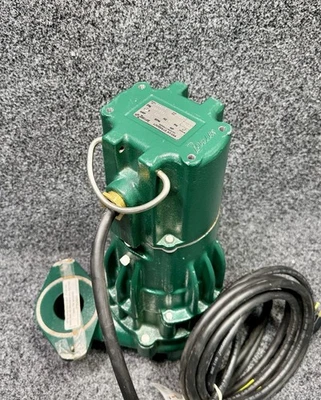 Zoeller E295 污水喷射泵 2 惠普,230 伏交流,1 相,2 英寸 NPT 排放 — 第 1/4 张图片