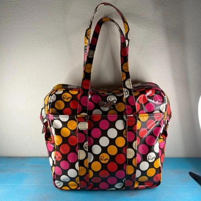 Bolso de mano Roxy para pasar la noche de fin de semana vintage Y2k vinilo recubierto Foto 1 de 4