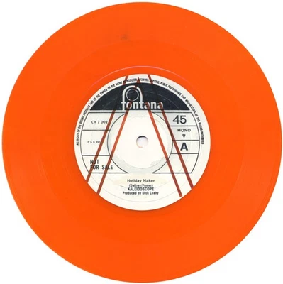 KALEIDOSCOPE Holiday Maker Record Store Day orange vinyl 7" psych RSD Fairfield - Image 1 of 3