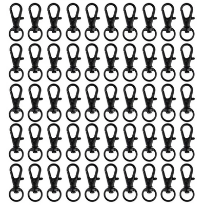 50 pcs Swivel Clasps Lanyard Snap Hook,cnomg Metal Swivel Lanyard Snap Hook - Image 1 of 4