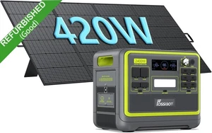 Generador Solar Portátil F2400 FOSSiBOT 2048Wh 2400W Powerstation + Panel 420W XT90 - Imagen 1 de 24
