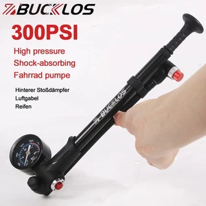Bomba amortiguadora de alta presión bomba amortiguador bicicleta horquilla de suspensión compacta 300 PSI DE - Imagen 1 de 10