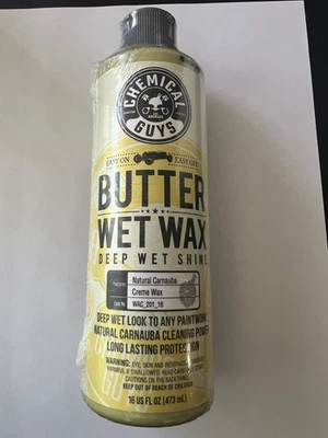 Chemical Guys: cera húmeda de mantequilla - brillo húmedo profundo con cera en crema de carnauba natural Foto 1 de 4