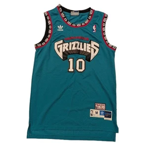 Camiseta deportiva de baloncesto para hombre Vancouver Grizzlies NBA #10 Mike Bibby Adidas mediana - Imagen 1 de 10