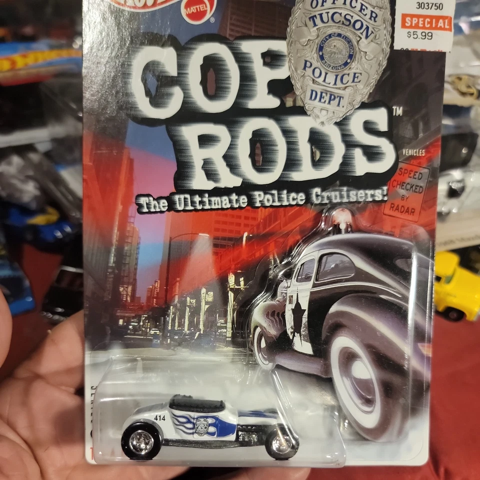 Hot Wheels Cop стержни Tuscon AZ трек T новый на карте - Изображение 1 из 1