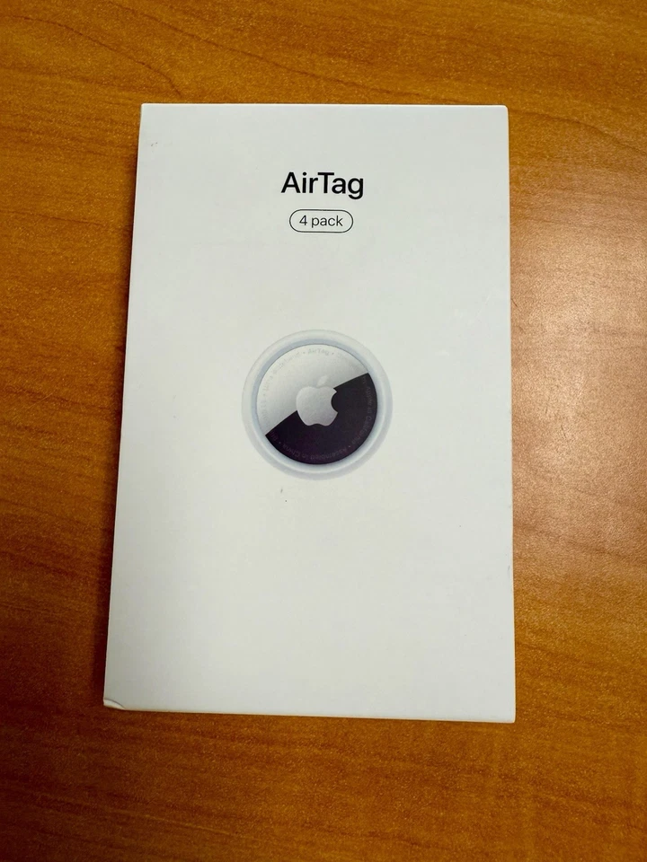 Apple AirTag Paquete de 4 - Nuevo Precintado En Caja - No Abierto. Sellado de fábrica Foto 1 de 1