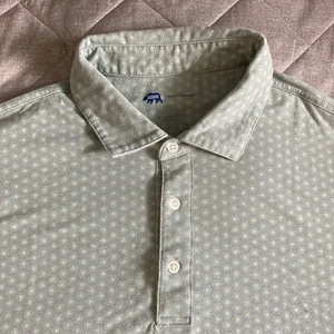 Onward Reserve Performance Polo Men’s Large Gray Cotton Stretch Golf Shirt - Picture 1 of 11