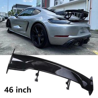 For Porsche Carrera 911 46" Car GT Style Trunk Rear Spoiler Wing Glossy Black Foto 1 de 4
