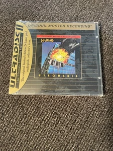 Def Leppard Pyromania FACTORY SEALED 24K CD Ultradisc Gold Disc Original Master - Imagen 1 de 6