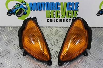 Honda NT 650 V Indicators Front Left Right Deauville 1998 to 2001 NT650V B168 - Image 1 of 4