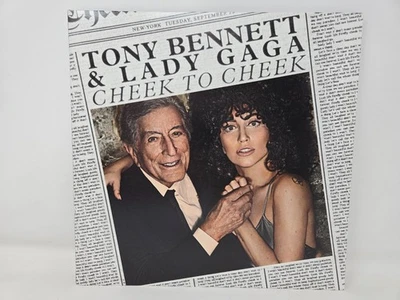 Tony Bennett & Lady Gaga – Cheek to Cheek Vinyl LP 2014 Interscope Jazz Album - Image 1 of 4