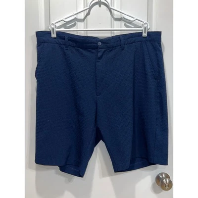 FootJoy Golf Shorts Mens 42 Blue Performance Waffle Textured Stretch Golf Active - Image 1 of 4