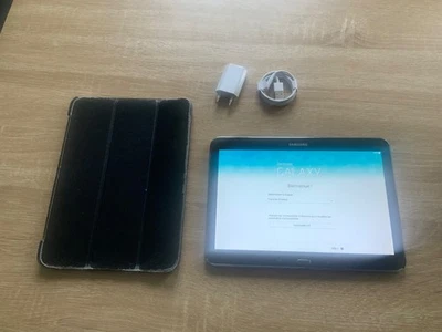 Tablette Samsung Galaxy Tab 4 - 10.1" très bon état -Wi-Fi- 16Go- - Photo 1/4