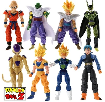 Conjunto de 8 bonecos de ação móveis Dragonball Z Dragon Ball 2026 Natal Ano Novo - Imagem 1 de 4