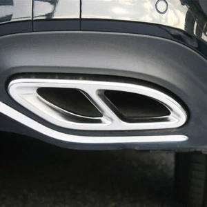 Quad Exit Tail Pipe Exhaust Tips Cover For 2016-2023 Mercedes E-Class Coupe C238 - Picture 1 of 12