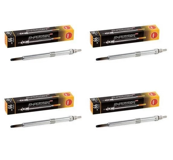 4x Glühkerzen D-POWER von NGK passt für Renault Espace III 2.2 85/95kW 2000-2002 - Bild 1 von 1