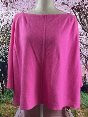 Juicy Couture размер: XS/S винтажный черный этикетка кашемир свитер розовый  - Изображение 1 из 4