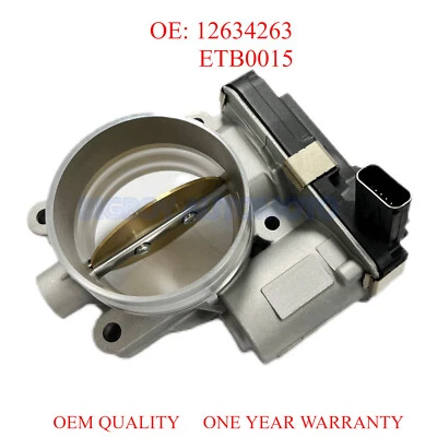 Fuel Injection Throttle Body-Assembly 12634263 ETB0015 For Chevrolet Silverado - Image 1 of 3