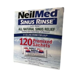 Neilmed Sinus Rinse 120 Pre Mixed Sachets - Picture 1 of 3