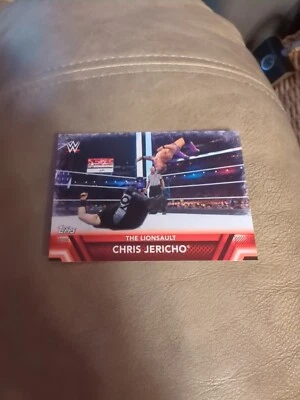 2017 Topps WWE Then Now Forever Finishers and Signature Moves #F19 Chris Jericho - Image 1 of 2