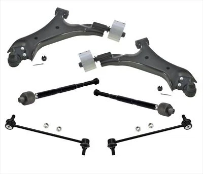 Brazos de control bajos Frt bujes rótulas varillas de amarre balanceo para 07-09 Suzuki XL-7 8p Foto 1 de 4