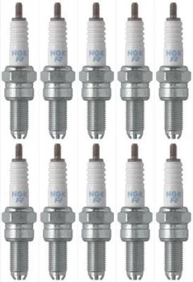 Juego de 10 bujías estándar NGK para motor Yamaha YZF-R1 2005-2004 1000cc Foto 1 de 4
