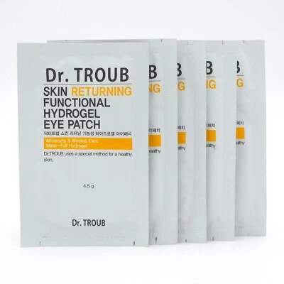 SIDMOOL Dr.Troub Skin Returning Functional Hydrogel Eye Patch 4.5gx5ea K-Beauty - Image 1 of 3