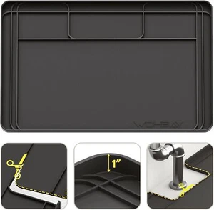 New-Under Sink Mats for Kitchen Waterproof, Cut to Fit Under Sink Drip Tray for - Picture 1 of 6