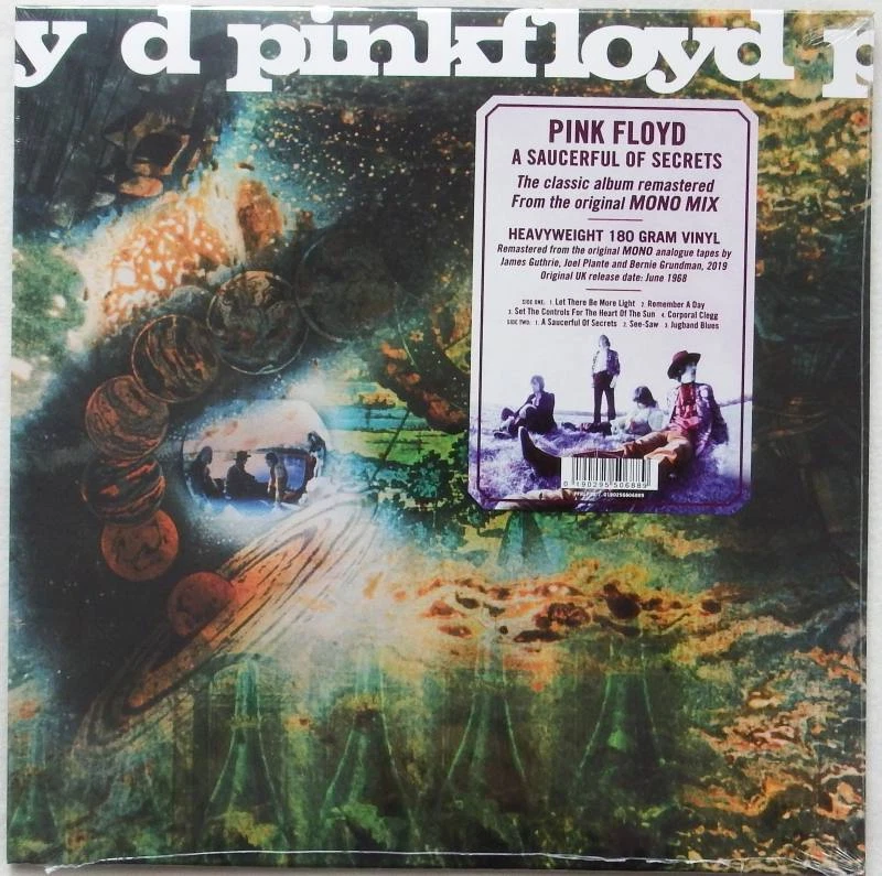 PINK FLOYD A Saucerful Of Secrets LP Vinyl RI 2022 Mono Remasters * TOP - Bild 1 von 1