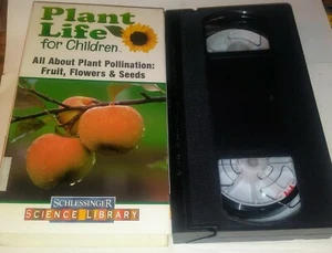VHS Plant Life for Children All About Pollenation Kids Educational Videotape - Picture 1 of 2