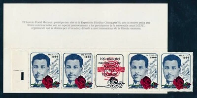México 1550a 1990 CHICAGOPEX folleto completo MNH Foto 1 de 4