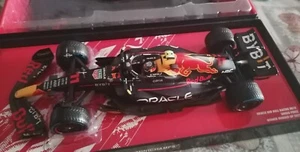 MINICHAMPS RED BULL RB18 PEREZ WINNER MONACO 2022 1:18 N SPARK AMR IXO - Foto 1 di 9