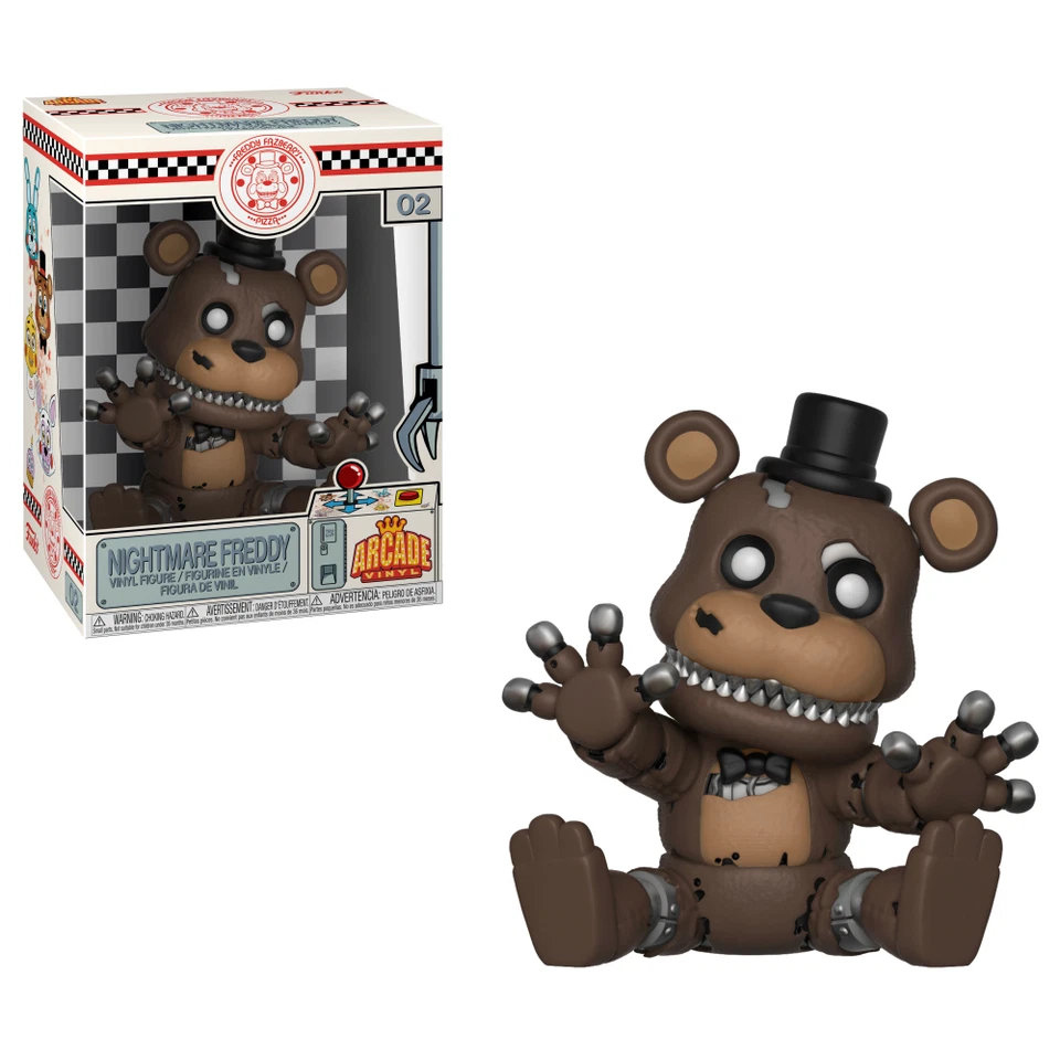 FUNKO POP FNAF NIGHTMARE FREDDY ARCADE VINYL (VAULTED) - Image 1 of 1