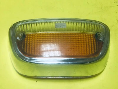 Lente luz intermitente aparcamiento delantero original Peugeot 404 NOS Foto 1 de 3