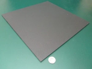 Kydex T Sheet Black,  P1 Texture, 3/16" Thick x 12" Wide x 12" Length - Picture 1 of 10