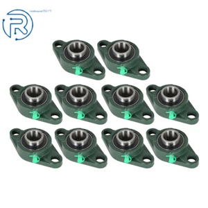 Paquete de 10 cojinetes de brida de bloque de almohada UCFL205-16 2 pernos base sólida 1" diámetro EE. UU. - Imagen 1 de 10