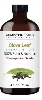 Aceite Esencial de Clavo PURO Grado Terapéutico, Puro y Natural Aceite de Calidad Premium Foto 1 de 4