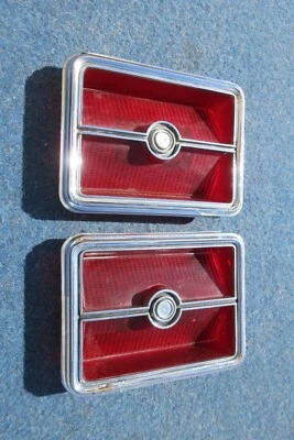 Chrysler Cordoba TAIL LIGHT LENSES ORIGINAL PAIR 1977 1978 1979 Foto 1 de 4