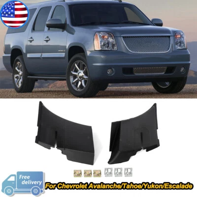 Pair Air Inlet Cowl Grille Panel 25820729 For Tahoe Yukon Suburban Escalade 07+ Foto 1 de 4