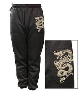 NEU HERREN DAMEN BEDRUCKT DRACHE LUSTIG FLEECE JOGGINGHOSE KORDELZUG SWEATHOSE S ~ 5XL - Bild 1 von 13