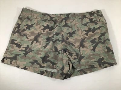 Pantalones cortos Columbia Camo XL para mujer con bolsillo con cremallera de nailon Foto 1 de 4