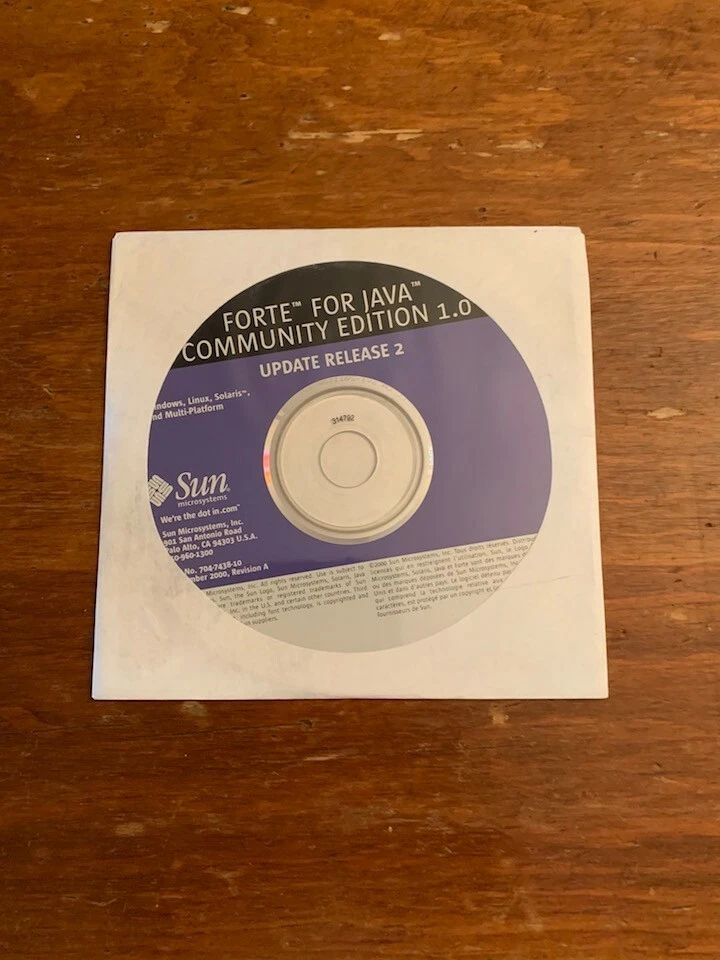 Sun Microsystems Forte for Java Community Edition 1.0 - Image 1 of 2