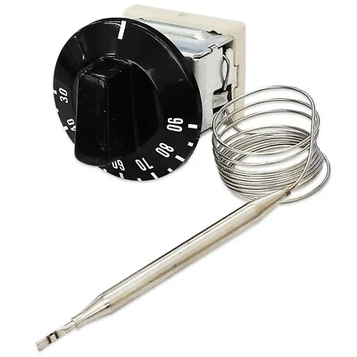 EGO CONTROL THERMOSTAT MIT KNOPF 30°C - 90°C BAIN MARIE HEISSSCHRANK DISPLAY