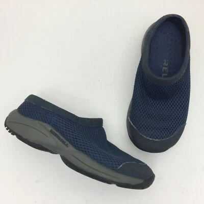 Zuecos Merrell Primo Breeze de malla azul marino juvenil junior talla 12 Foto 1 de 4