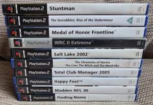 Bundle Joblot X10 Ten Various Sony PlayStation 2 Ps2 Games Game - Picture 1 of 2