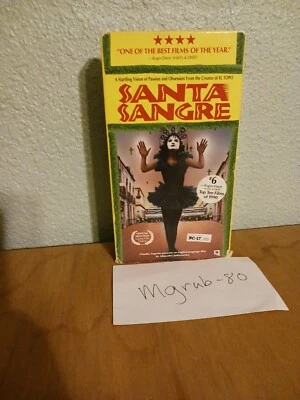 Alejandro Jodorowsky, Santa Sangre VHS Most Beautiful Movie Ever!  - Image 1 of 4